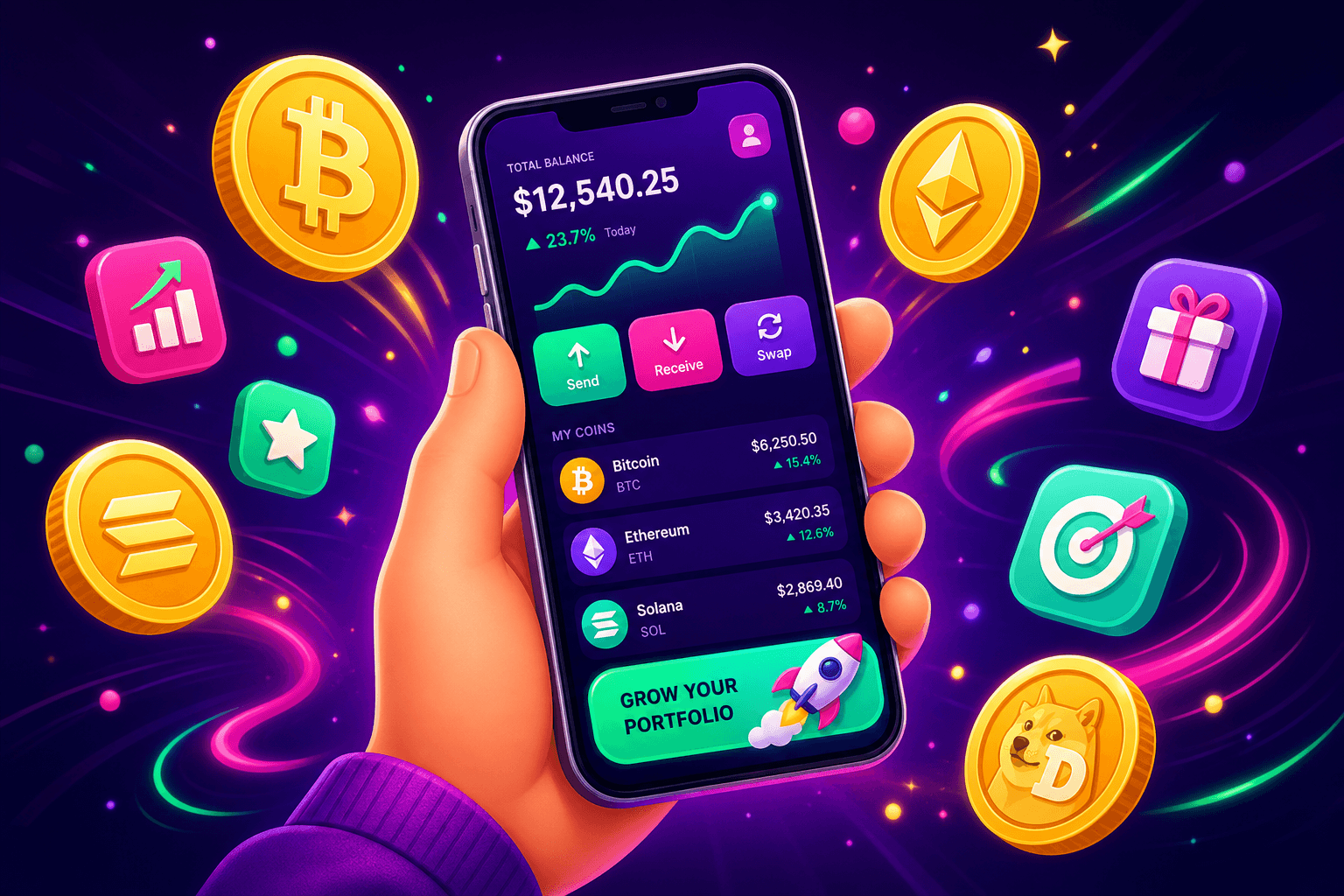 5 Apps That Pay Crypto for Simple Phone Tasks