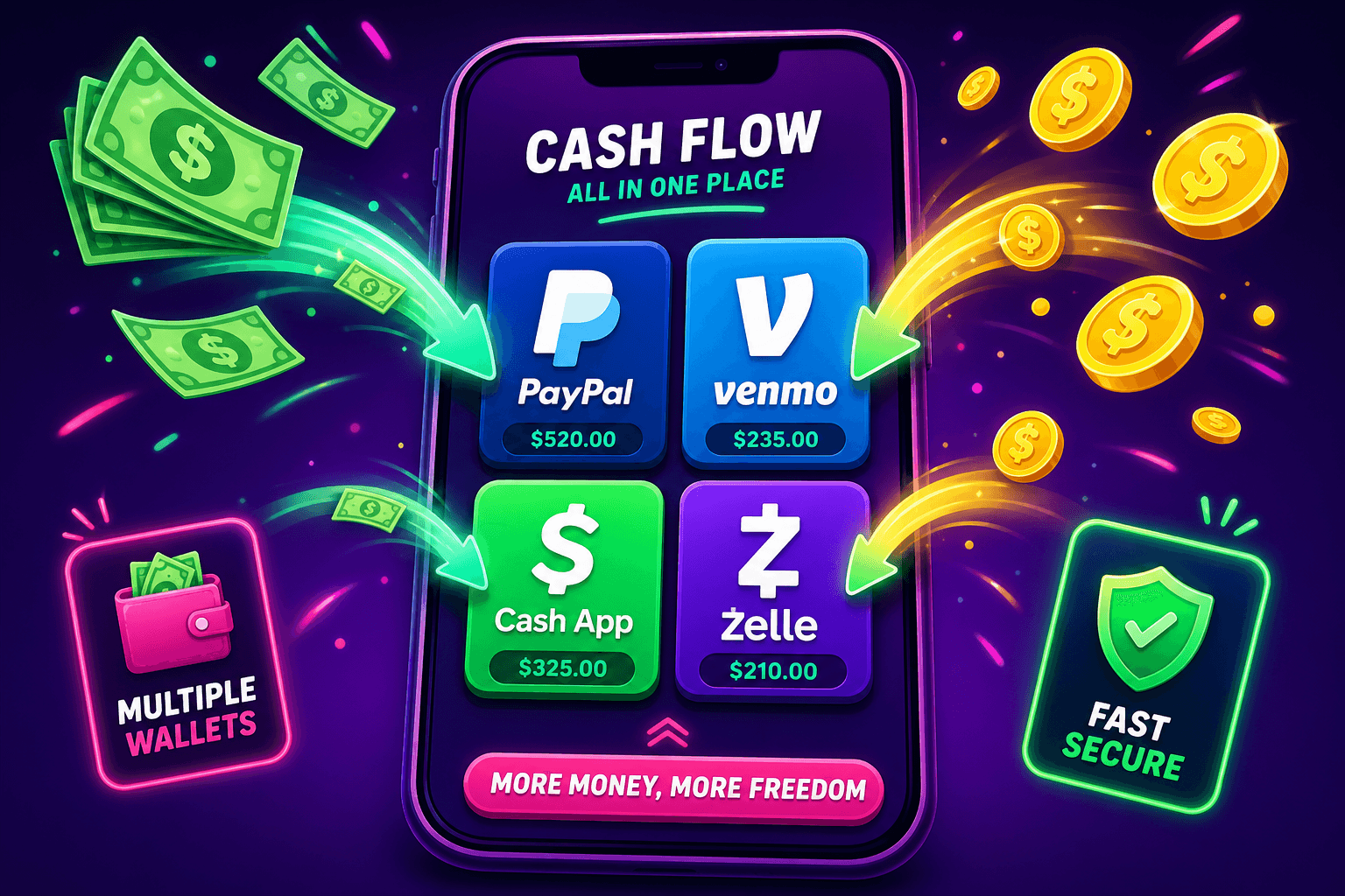 Apps That Pay to PayPal, Venmo, Cash App With No Fuss