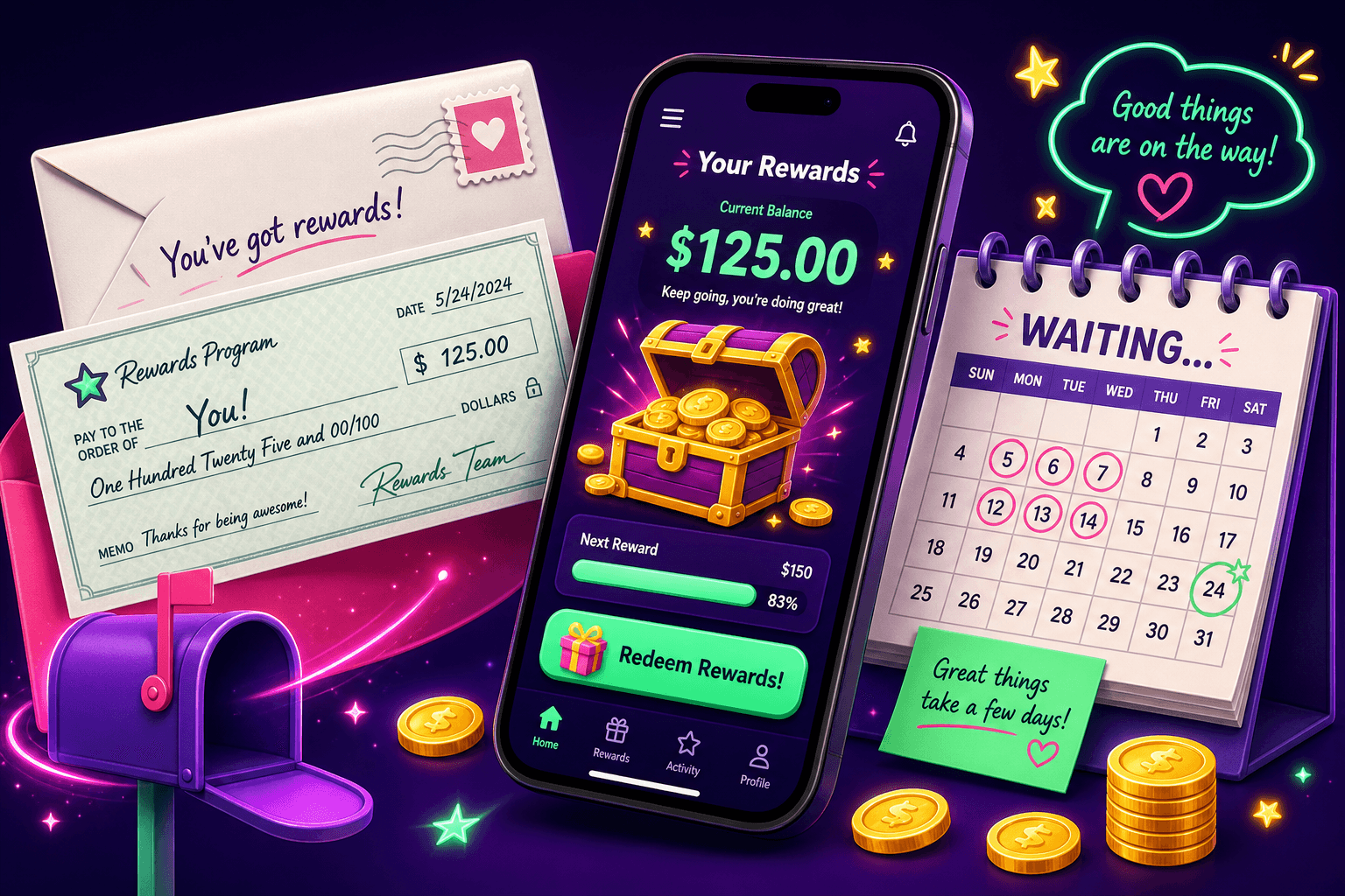 Apps that still pay by mailed check and when to use them