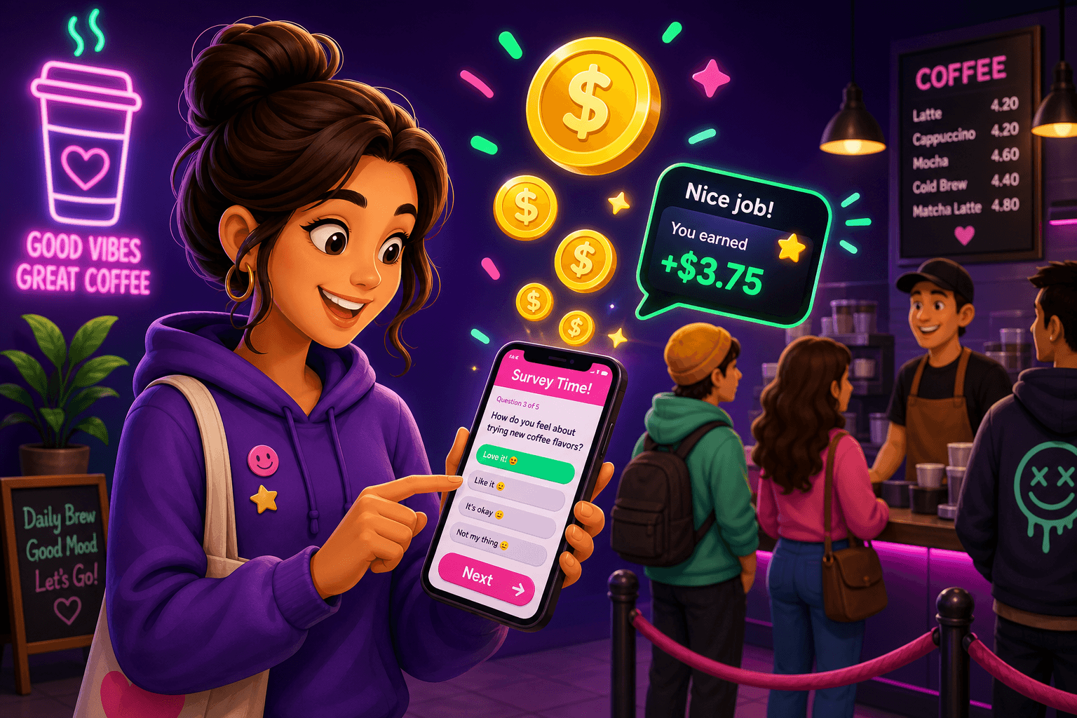 Best apps for quick surveys while waiting in line