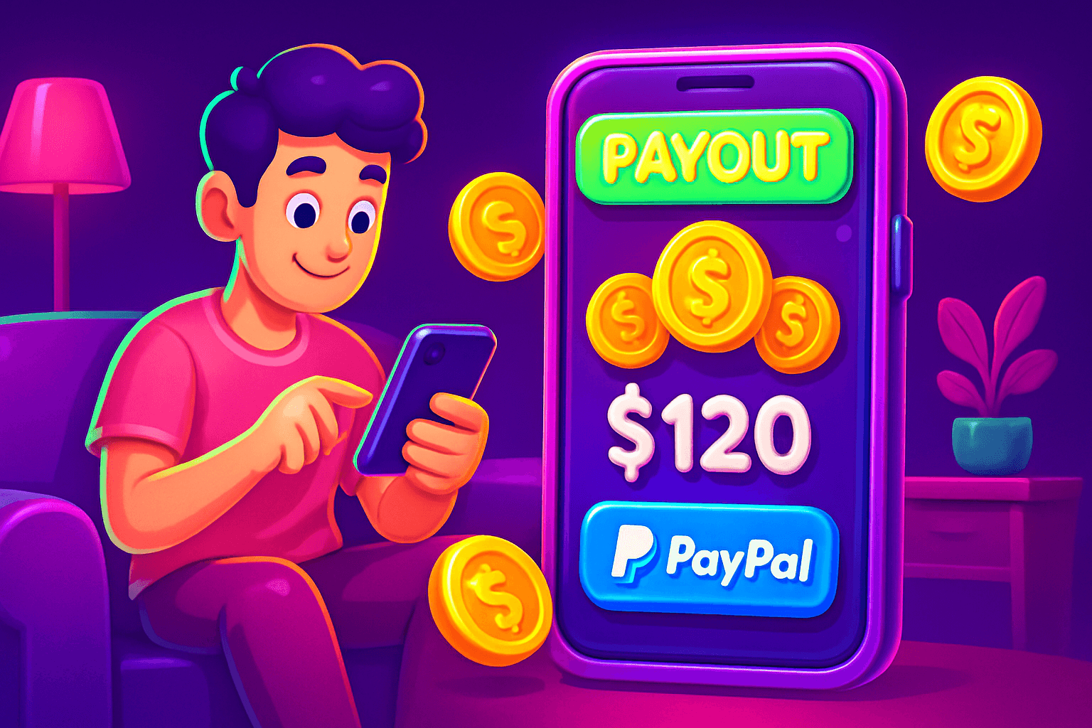 Casual games that pay out to PayPal: what really works