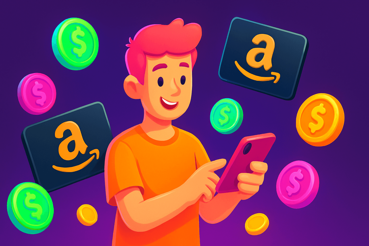How to earn Amazon gift cards with free phone apps