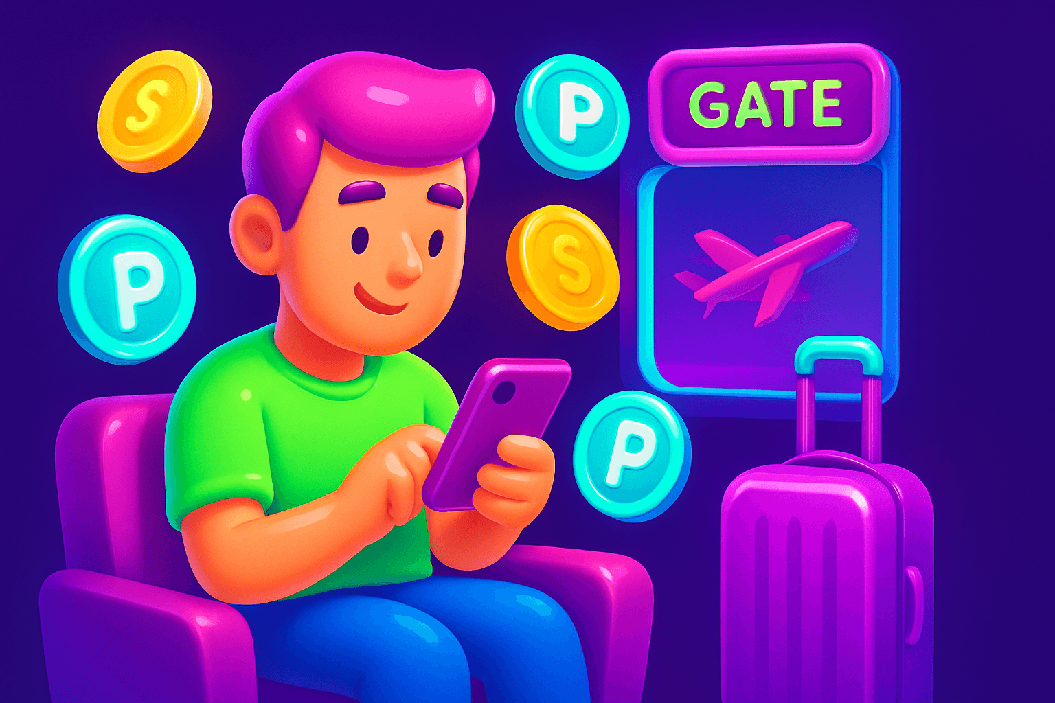 How to Earn Money on Your Phone During Layovers