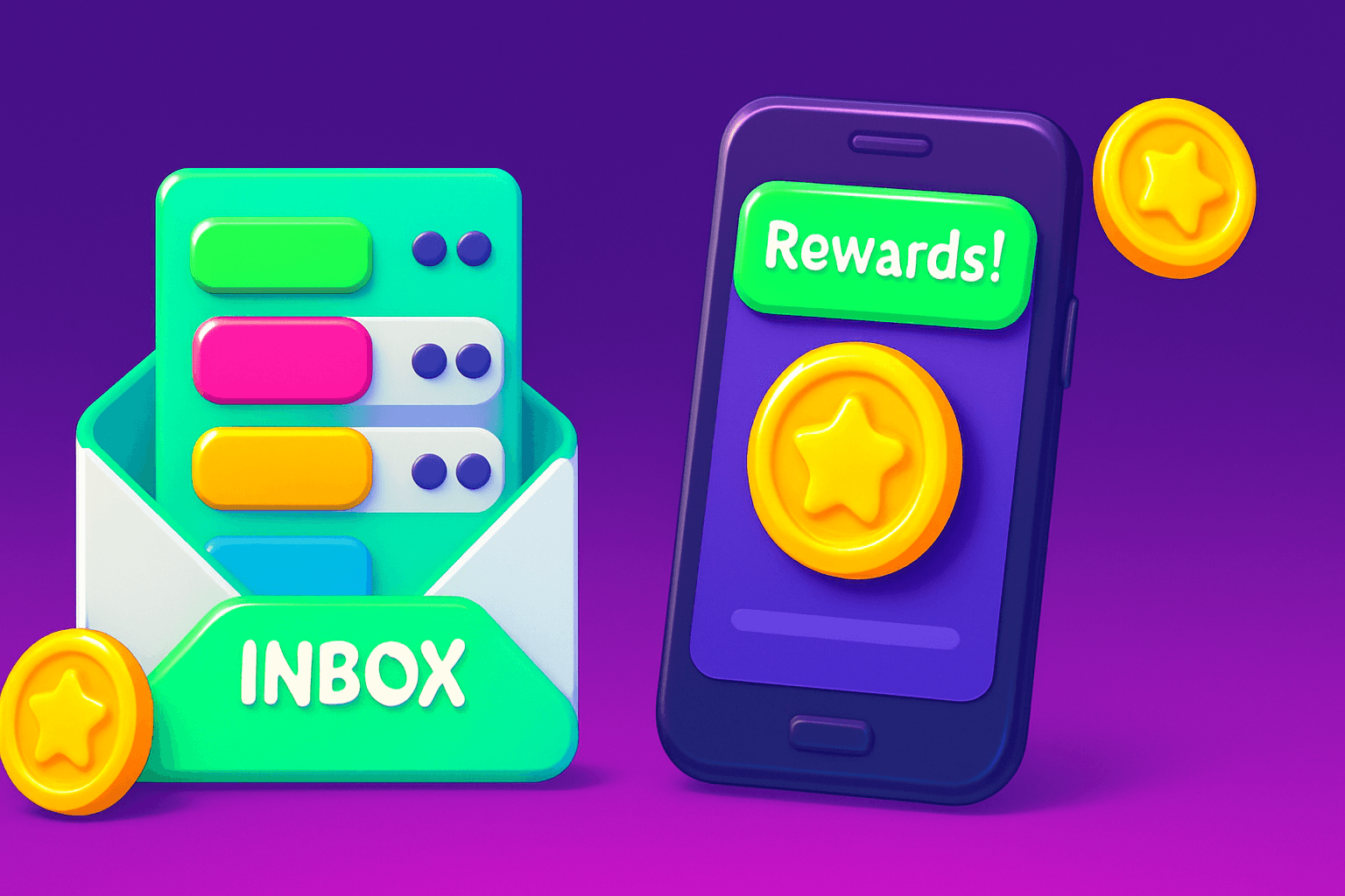 Organize reward app emails for faster redemptions