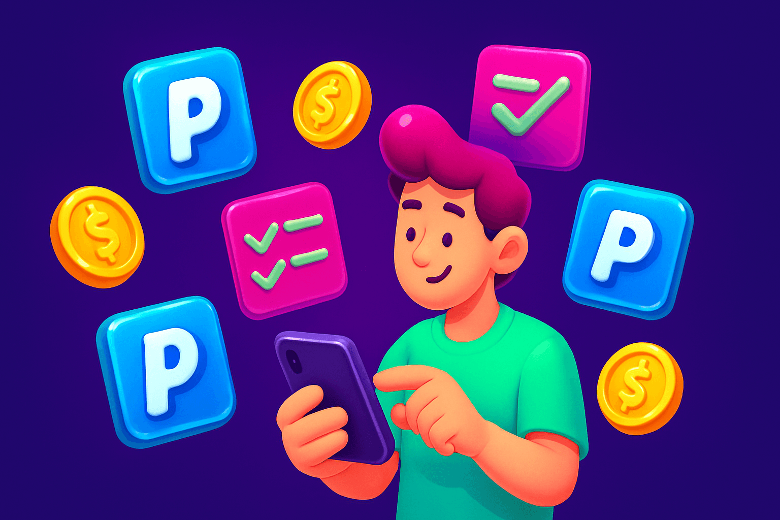 Phone microtask blueprint for steady PayPal payouts
