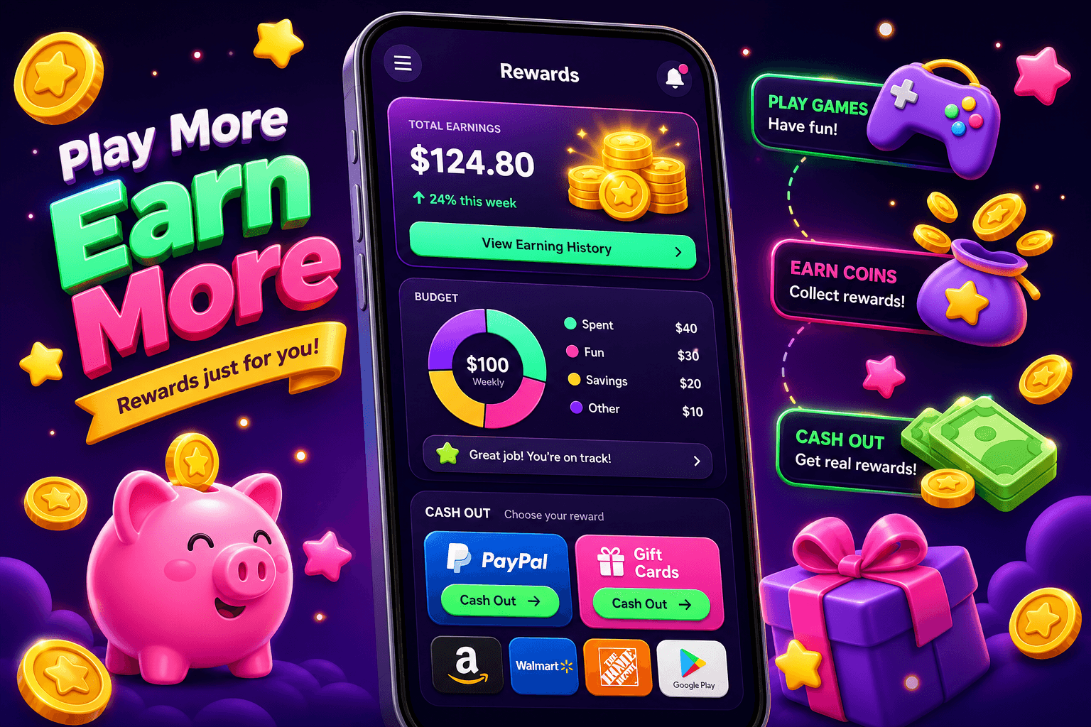 Reward Apps with Built-In Budgeting to Track Earnings