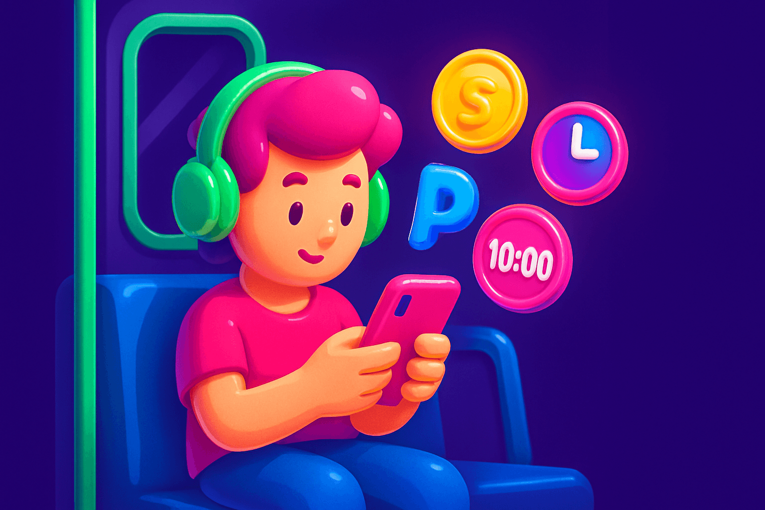 Short commute tasks that convert to PayPal cash