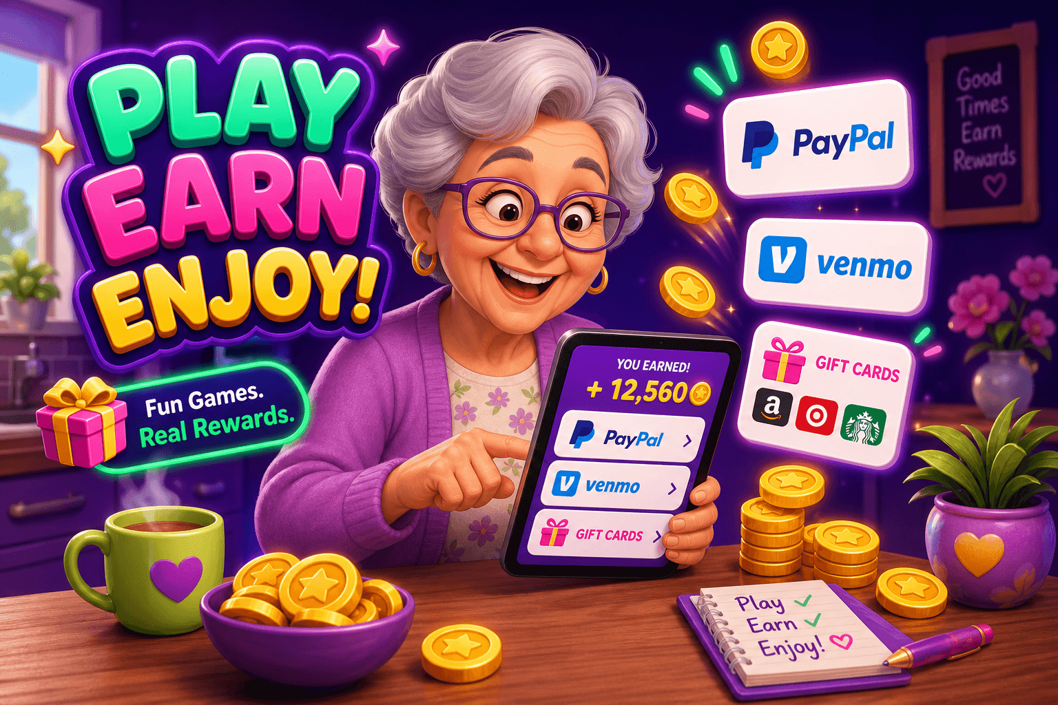 Simple cash apps for seniors that actually pay