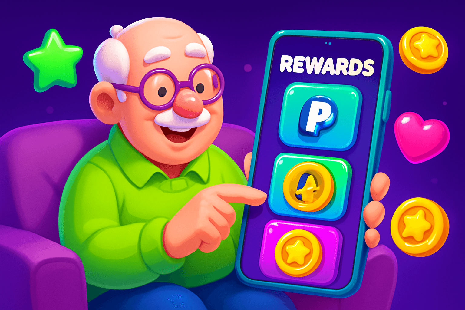 Simple cash apps for seniors with easy payouts