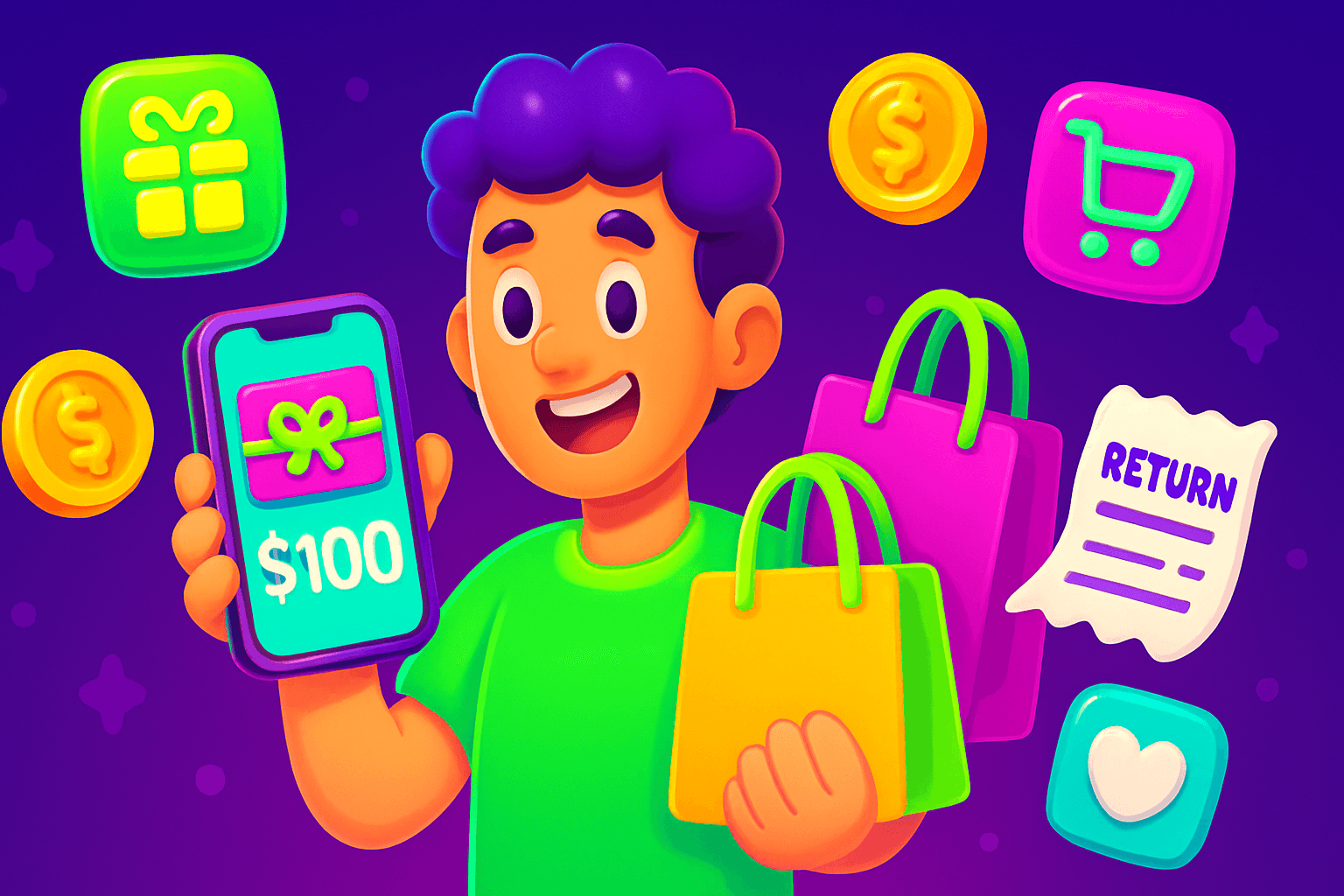 Turn Returns and App Rewards into Gift Cards
