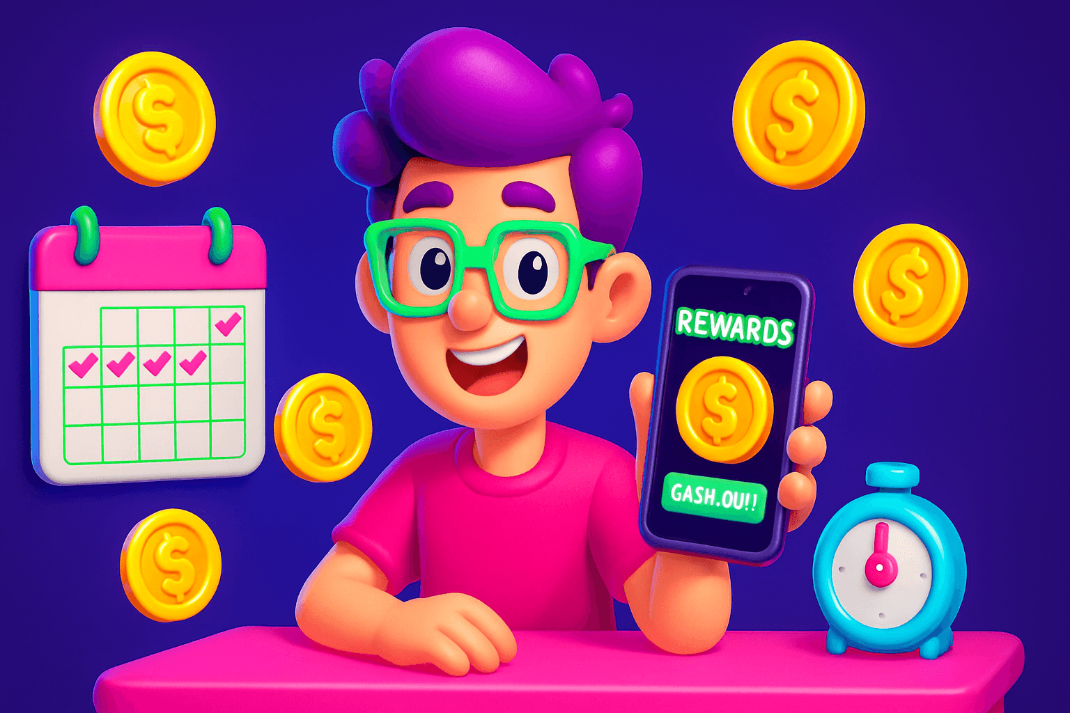 Use rewards apps without burning out: a simple schedule